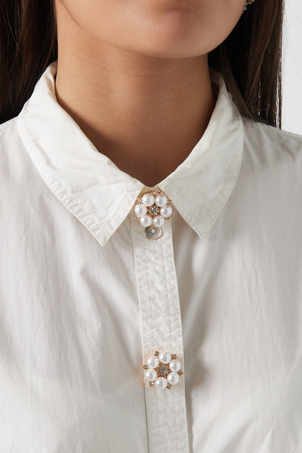 Bloemen manchetknopen