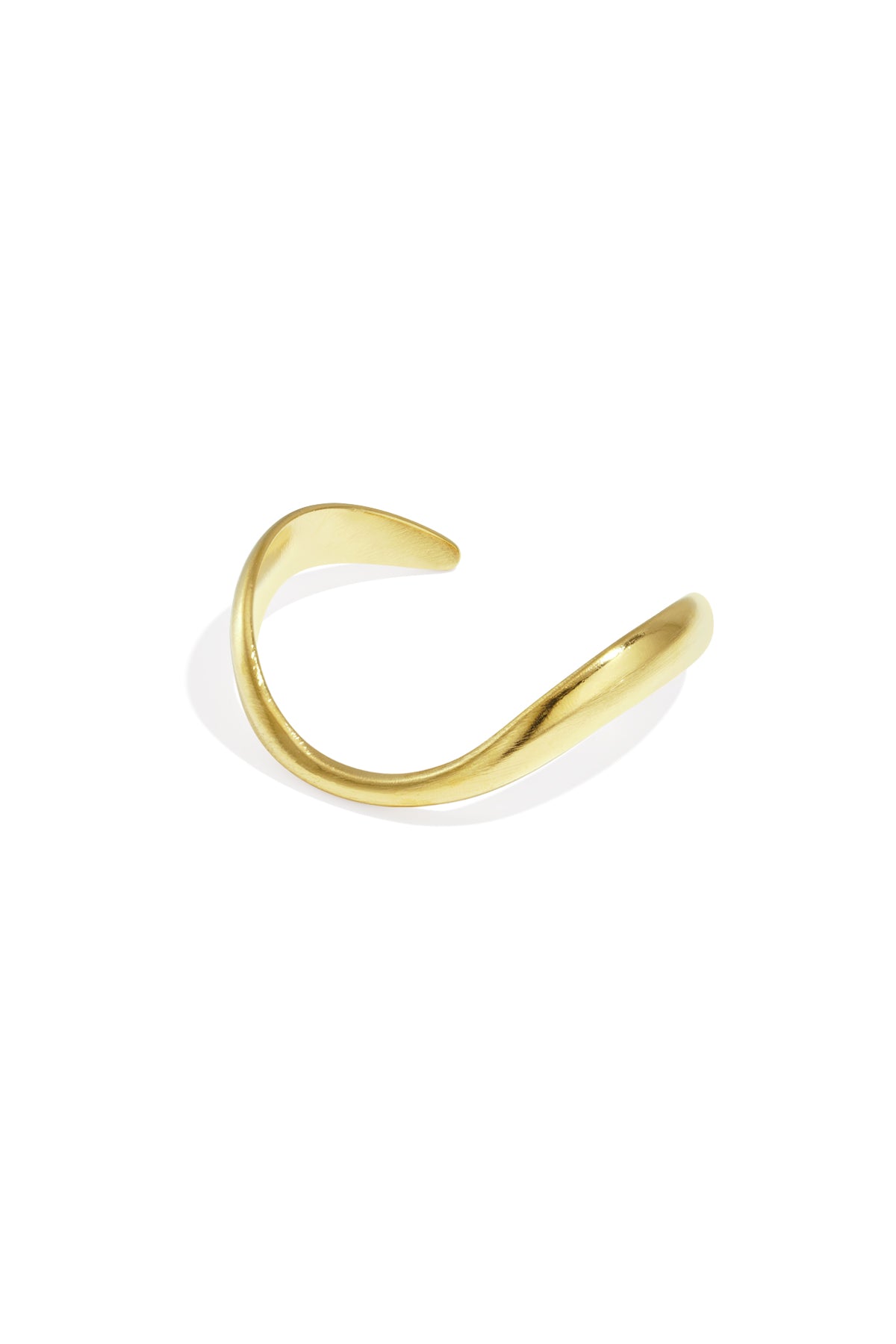 Armband met organische vorm - goud