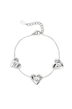 Charm Armbanden Hart - zilver