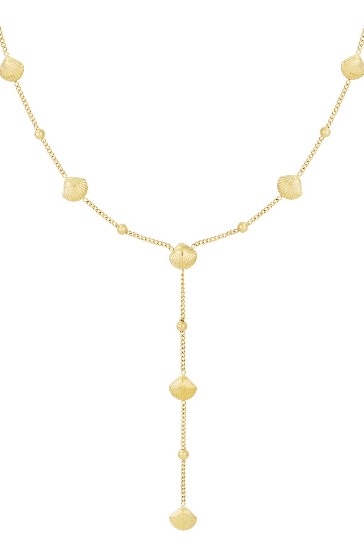 shell serenade ketting - goud