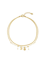 Classy Vibe enkelband - wit