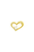 brooch bling heart