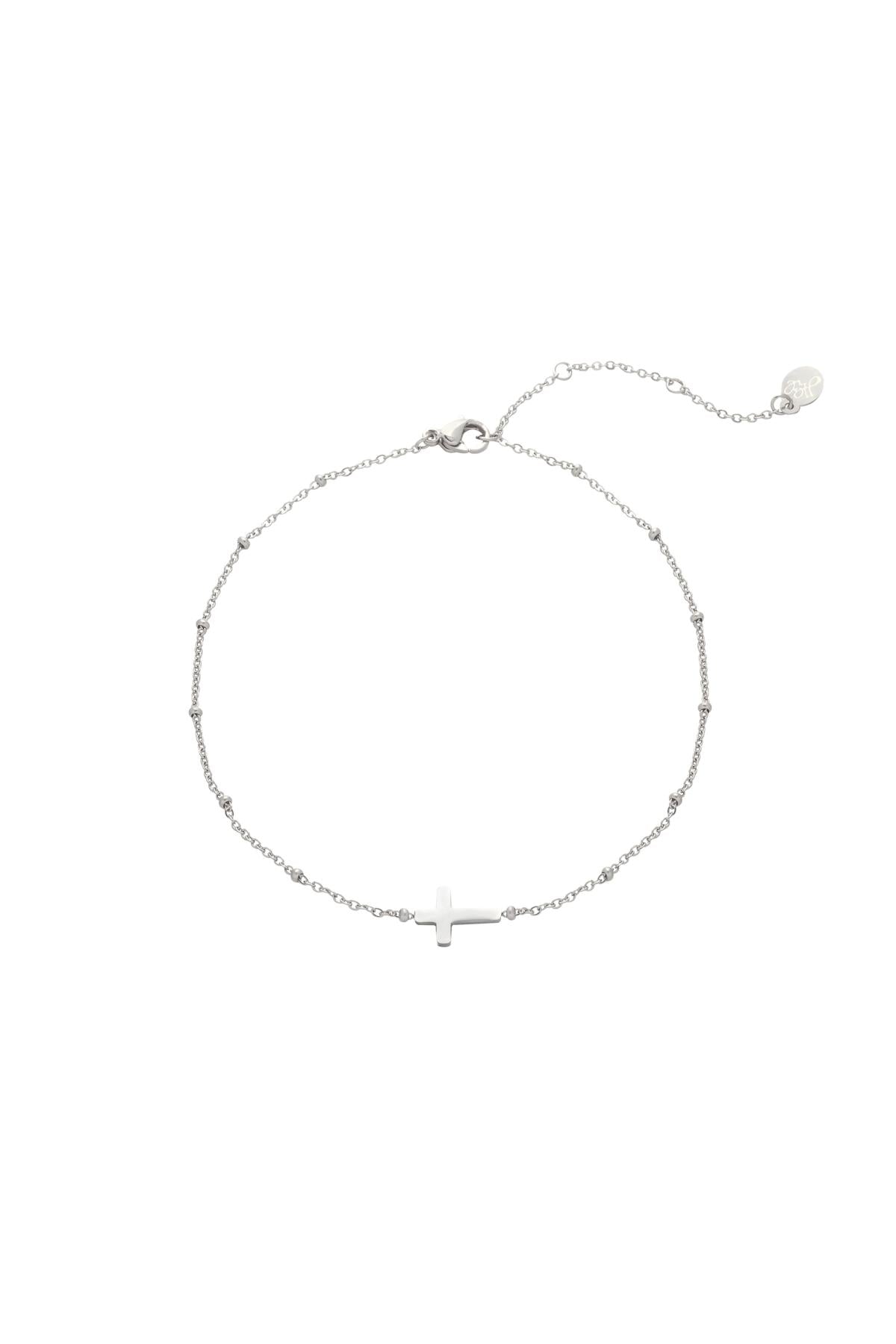 Armband Classic Cross Goud kleur Stainless Steel