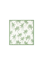 Zomersjaals met plantenmotief, casual, polyester, vakantie-/strandaccessoires