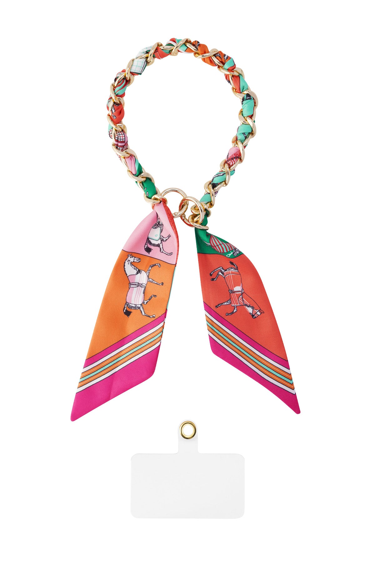 Telefoonkoord – Satijn – Luxe – Multi