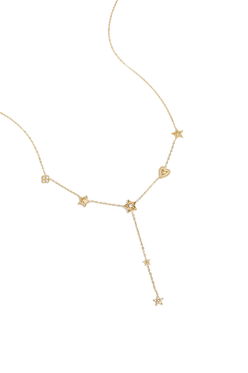 Roestvrijstalen hangerkettingen Star Casual Daily Simple Series Damessieraden