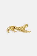 Broches met dierenprint, eenvoudige roestvrijstalen broches voor dagelijks gebruik.