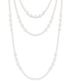 Kleine parels gelaagde ketting