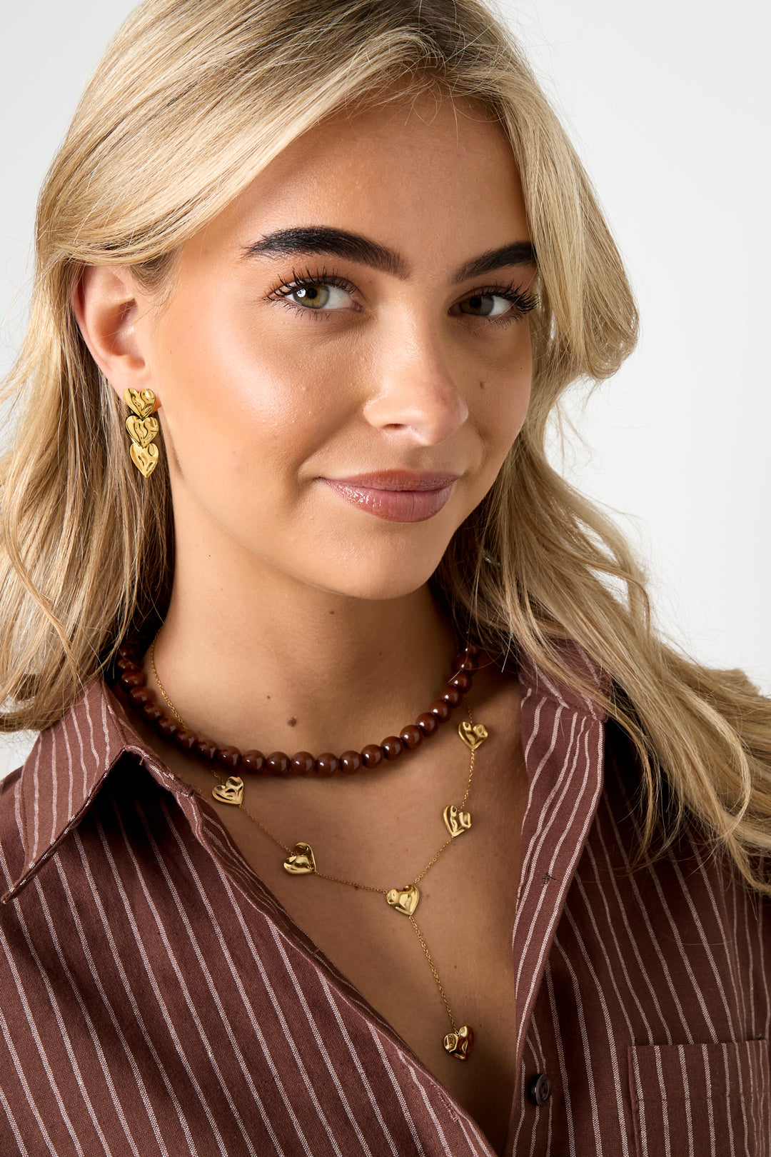 Hangerkettingen Hart Casual Dagelijks Eenvoudig Serie Damessieraden