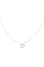 Ketting strass hartje