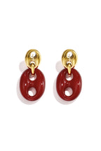 Acryl oorbellen met druppelvorm, geometrische stijl, casual, alledaags, eenvoudige serie, dames sieraden