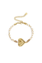 Armbanden met touwbedeltjes, bloemenmotief, casual, vakantie/strand, romantische serie, damessieraden