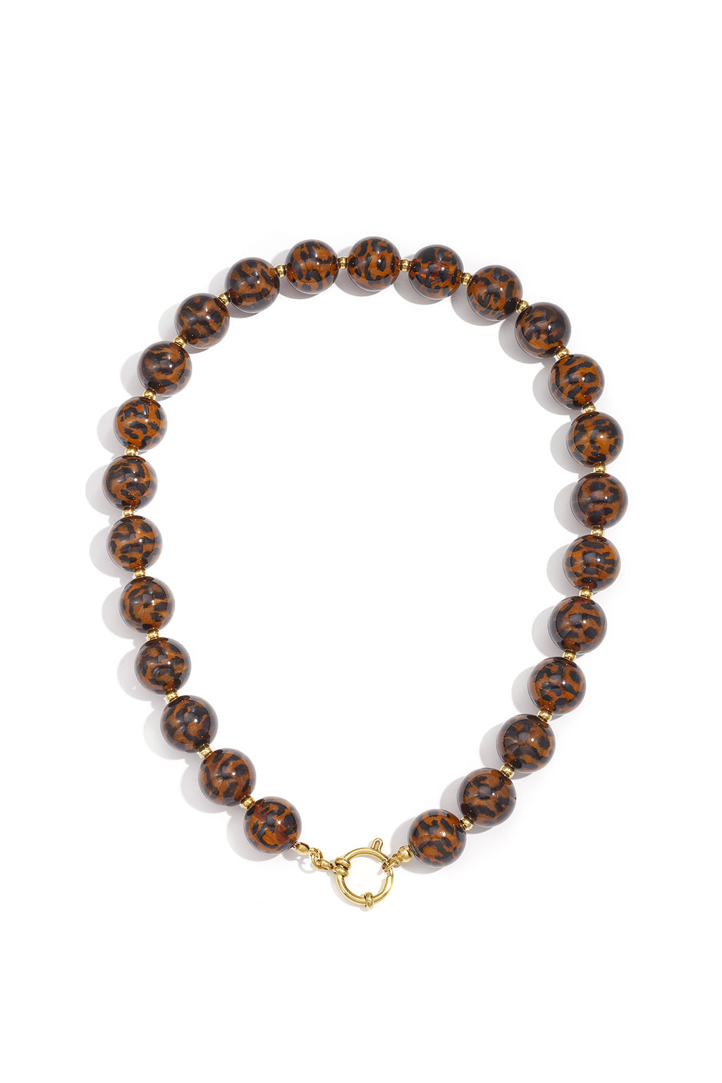 Acryl kralenketting – Kralen retro stijl – Dagelijks en klassiek draagbaar – 16 mm