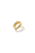 Minimalistische ringen van roestvrij staal, Circle Simple Daily Simple-serie, damessieraden.