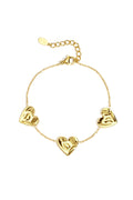 Charm Armbanden Hart - goud