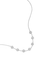 Elegant Flower Zircon Pendant Necklace for Women