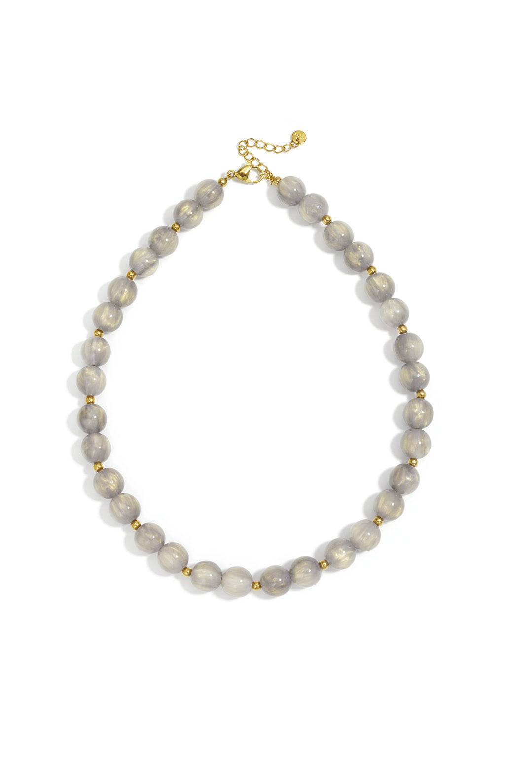 Kralenkettingen met gouden details – 12 mm