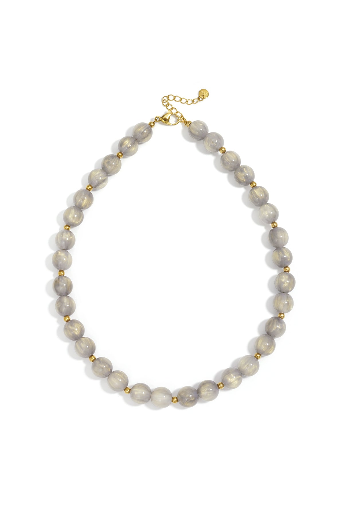 Kralenkettingen met gouden details – 12 mm