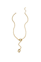 Y-vormige ketting met ovale uiteinden