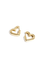 Oorringen in hartvorm – drie maten