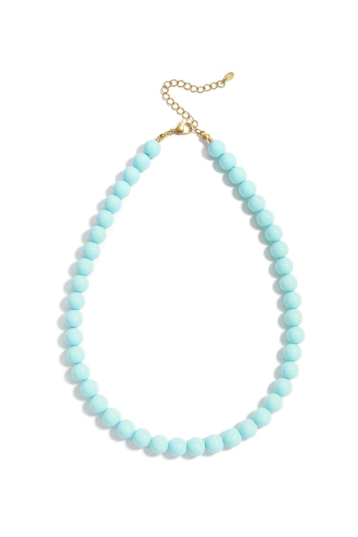 Ketting met medium kralen-10mm