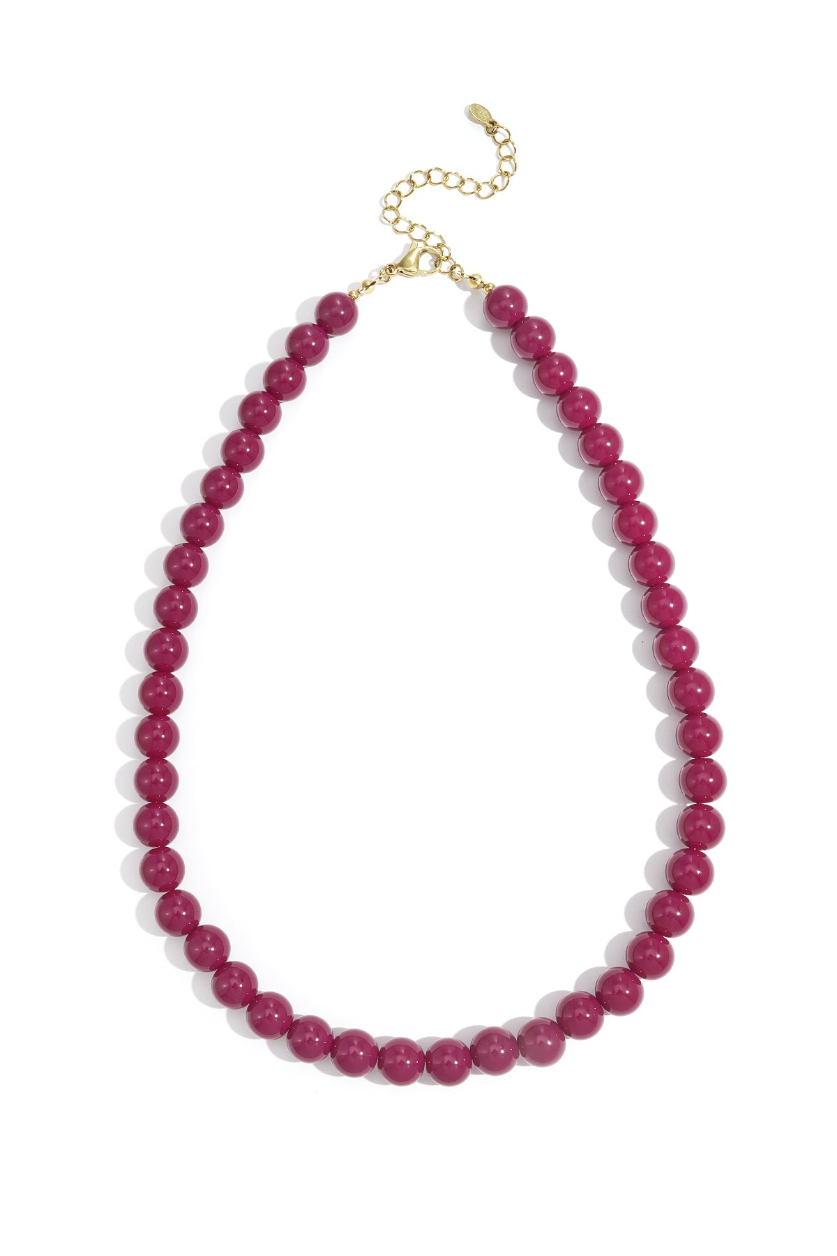 Ketting met medium kralen-10mm