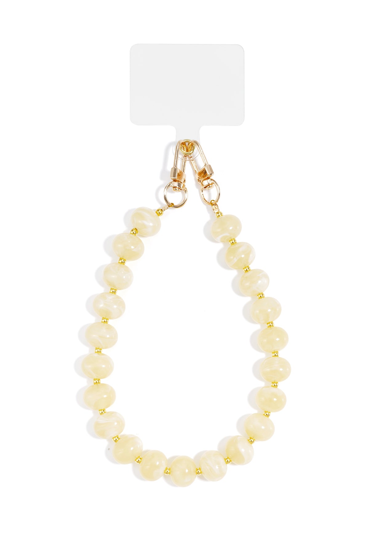 Telefoon Ketting - geel