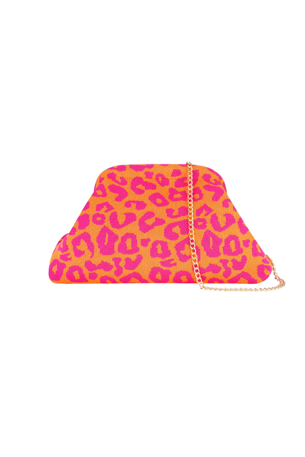 Stylish Leopard Print Half-moon Crossbody Bag for Women