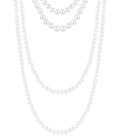 Meerlaagse parel kettingen