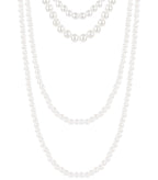 Meerlaagse parel kettingen