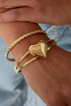 Dubbele hart armband