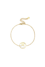 Armband met zeester in cirkel